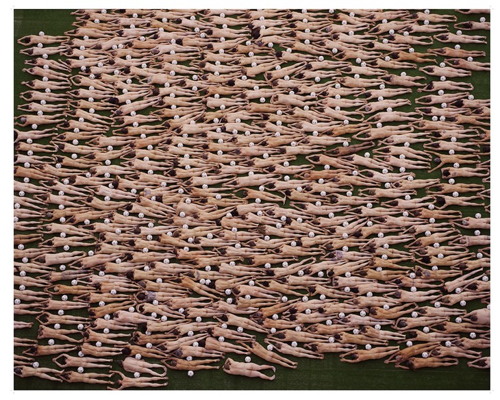 Spencer Tunick im Flatz Museum