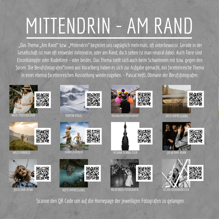 Fotoausstellung „Am Rand“ / „Mittendrin“