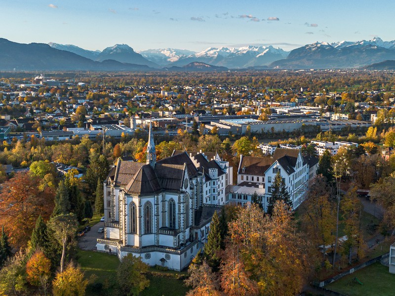 Campus Sacre Coeur im Herbst