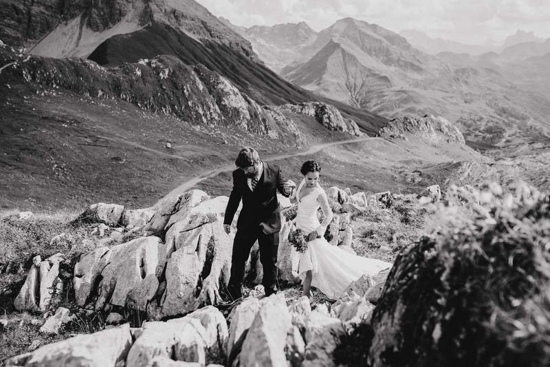 Hochzeit in Lech