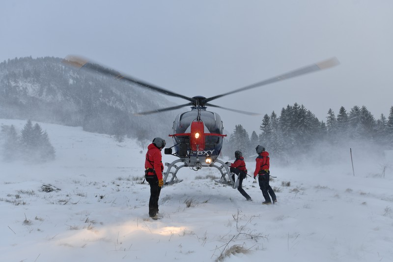 Alpinpolizei Übung 2024