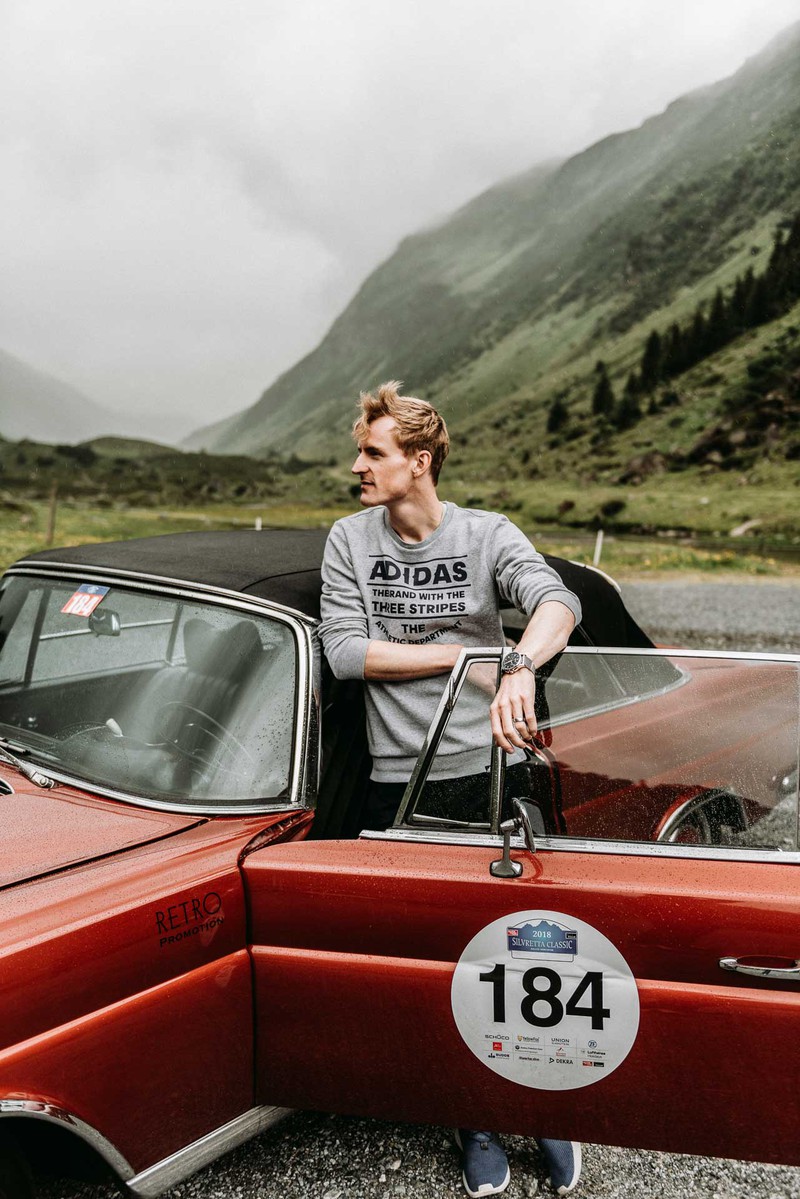 Glashütte mit Severin Freund bei der Silvretta Classic