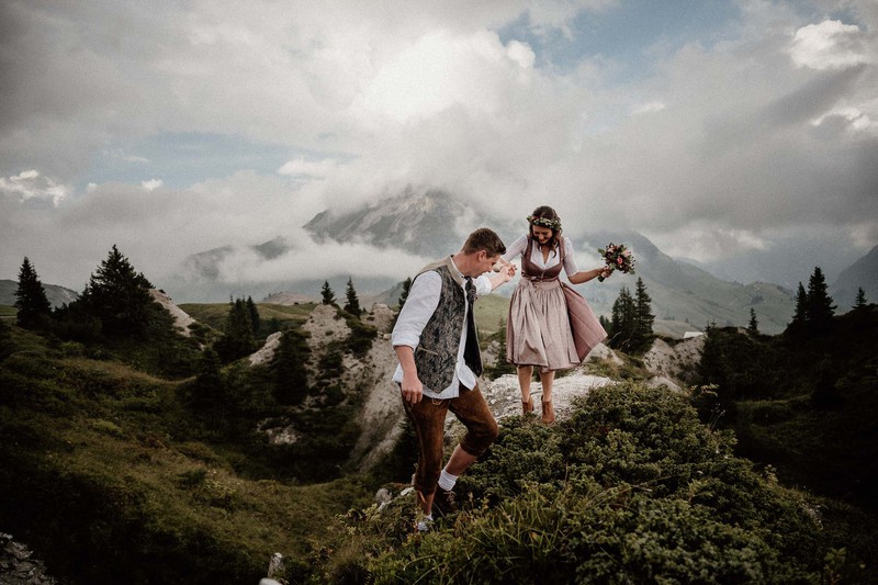 Hochzeit in Lech