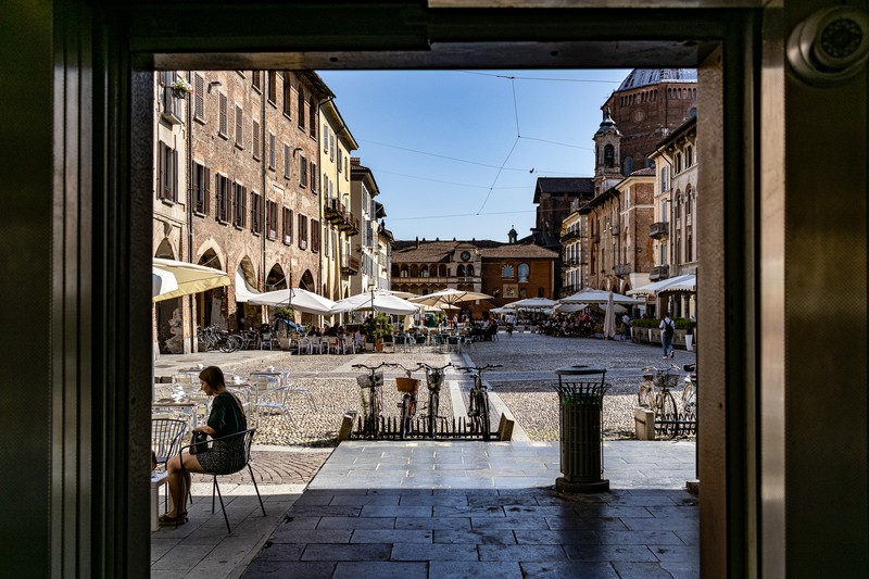 Piazza Vittoria in Pavia